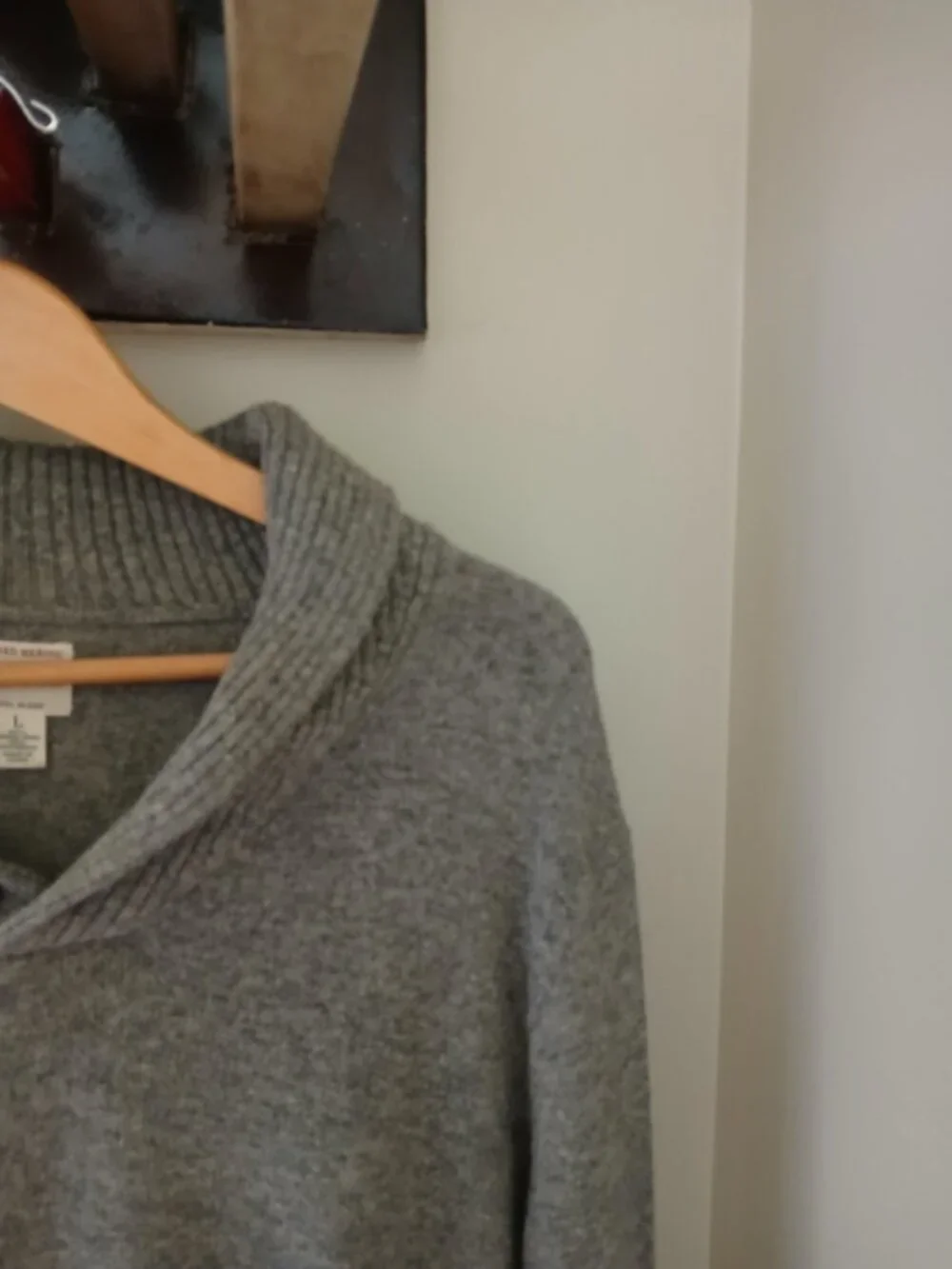 J. Crew Rugged Merino Shawl Collar Sweater